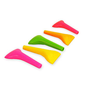 The Fan Shaped Plastic Mouthpieces Bag Narrow Image